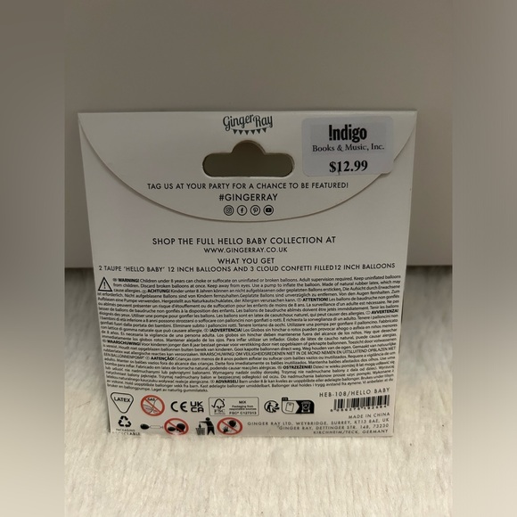 “Hello Baby” balloons - Picture 2 of 2